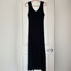 Calvin Klein Black Sleeveless Maxi Dress